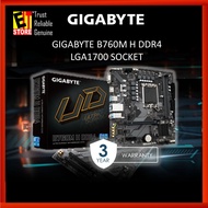 GIGABYTE B760M H MOTHERBOARD DDR4 Intel B760 Express Chipset ,Gbe LAN-3yrs warranty