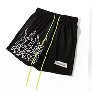 American Style Basketball Shorts Men Women Training Quarter Length below Knee Sports Fitness Running