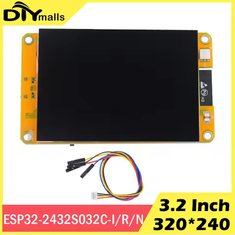 ESP32-2432S032C-I 3.2" ESP32 LCD Display ESP32-WROOM-32 Module ST7789 IPS TFT Capacitive / Resistive