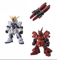 ＜全新> BANDAI MSE 扭蛋 MOBILE SUIT ENSEMBLE 福岡 特別版 FUKUOKA RX-93ff Nu gundam MSN-04FF Sazabi 沙薩比 (重裝重奏 高