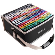 Marker Spidol 262pcs Colors Twin Markers Drawing Marker Spidol Dual Side Fine Art Marker