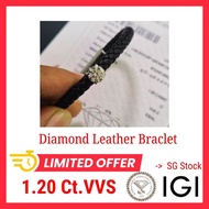 IGI 1.20 ct Diamond Bracelet, Lab Grown Diamond Bracelet in 18k gold