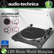 Audio Technica AT-LP60XUSB Fully Automatic USB Belt Drive Stereo Turntable Black Disc Player (ATLP60XUSB AT LP60XUSB LP60X)