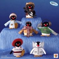 Pingu 45th Anniversary Limited Edition Plush Doll Fun Penguin Cross-Dressing Doll Gift