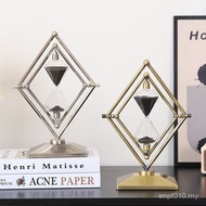 Ornaments Light Luxury Office Niche Geometry Creative Soft Pack Timer Hourglass Time E18 Study Decor