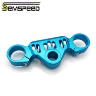 SEMSPEED รถจักรยานยนต์ CNC ด้านหน้าสามยึดส้อมบนพวงมาลัยทิศทางสำหรับ CFMOTO 450SR 2022-2023