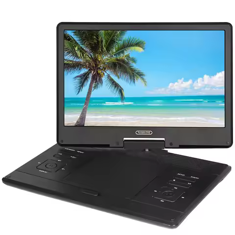 25 inch Portable DVD Player For Outdoor Home DVD Player With High-definition Mobile DVD With 3000MA 