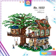 LOZ 1033 Tree House Building Architecture Nano Diamond Creative Brick