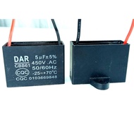 JIADO Electric Fan Capacitor Fan Starting Capacitor2Pcs 1UF1.2UF 1.5UF 2UF 2.5UF 3UF 3.5UF 4UF 4.5UF