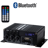 [Genuine Product] AK370 Mini Small Power Amplifier Home Car Multi-Function Card 12V Bluetooth Power 