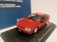 Ixo Altaya 1 43 Renault Fuego Two-Door Sports Car Model Renault Fuego GTA 1991 Red