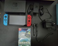 Nintendo Switch 二手新淨少用 連王國之淚