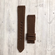 tali jam tangan gunnystraps untuk iwc 22mm : japanese canvas brown