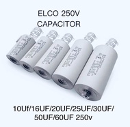 ELCO 240V 825 8UF/10UF/16UF/20UF/25UF/30UF/40UF/50UF Series Lighting Capacitor