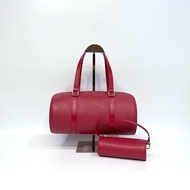 lv紅色epi子母圓筒包