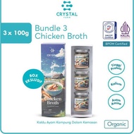 Crystal Of The Sea Chien Broth Exclusive Box 3 X 100Gr Chicken Broth Chien Bone Broth Mpasi Broth He