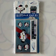 全新日版現貨 SUICA 八達通 塑膠製卡套 【川崎鶴見臨港巴士 バス 公式吉祥物 りんたん 粉藍(橫)】※ 川崎鶴見臨港バス株式会社商品化許諾済 日本製 Made In Japan 購自日本  (2