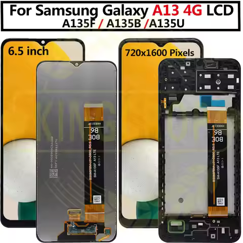 For Samsung Galaxy A13 4G LCD Display Touch Screen Digitizer For Samsung A13 4G For samsung A135 A13