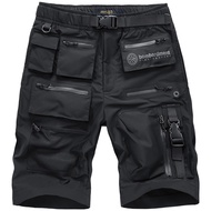 VIP Flight Street Wear Functional Overalls Shorts Men Loose Multi-Pocket Sports Quick-Drying Casual 