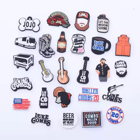 New PVC Shoes Charms Accessories Decorations For Wen Women Gifts