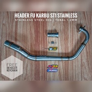 Header Leheran SJ88 Satria Fu Karbu ST1 Drag