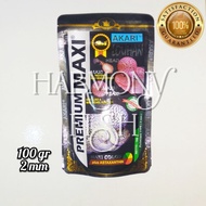 AKARI PREMIUM MAXI LOUHAN (3 IN 1) 100GR 2MM lohan fish pellet food, pearl jenong food, cencu srd