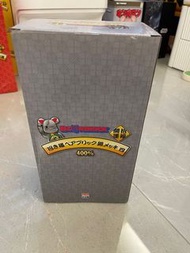 Bearbrick 400% 銀 招財貓 千萬両 四