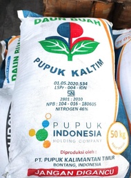 FF PUPUK KALTIM UREA PRILL DAUN BUAH 50 KG KEMASAN PABRIK