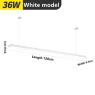 Office Led Ceiling Light Office Light Simple Chandelier Ceiling Lamp Long Strip Studio Light Pendant