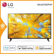 LG 65UQ7550PSF 65 Inch UQ75 Series  4K Smart UHD TV with AI ThinQ - 65UQ7550PSF