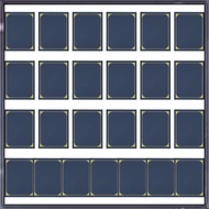 [A Z T K] 25 Piece Certificate Holders, Diploma Holders Certificate Covers with Gold Foil Border Pap