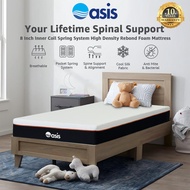 OASIS 8-inch 20CM High Density Foam Spring Pocket Mattress - Single Sizes