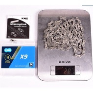 KMC X9 9 speed chain (14/5) sports bike