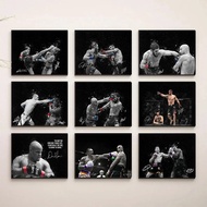 Conor UFC Art Canvas Painting Print Sports Box Mike Tyson Poster Abstract Pop Picture For Living Roo