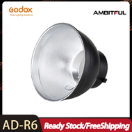 Godox AD-R6 169mm Khoảng 7 "hắt sáng dạng tròn tiêu chuẩn Khung máy ảnh Bowens chụp ảnh trong phòng 