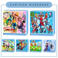 Alora Furniture - WONDERLAND 4FT Cartoon Cabinet / Children Wardrobe / Almari Baju Kanak-kanak /Kids 儿童衣橱