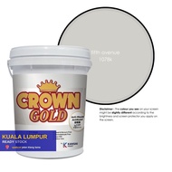4.5 & 15 Liter - FIFTH AVENUE 1078K, Kansai Paint, Crown Gold (Waterbase - Interior Wall) Smooth Mat