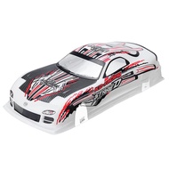 1/10 GTR R35 RC Car 190mm PVC Painted Body Shell with Lampshade Wind Tail for 1:10 RC Hobby Racing D