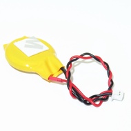 KTS CR2032W with Cable 1.25 Plug 3V Button Battery Computer Notebook Industrial Control Motherboard 