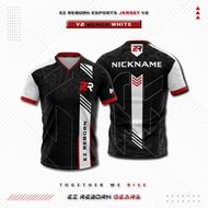 Customizable Esports Jersey EZR Esports V2 Black and White Esports Jersey Ph Custom Ml Jersey GAME E