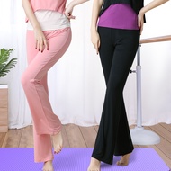 Jieyuyi Yoga Pants Women Modal Loose Mid-Waist Summer Stretchy Straight Pants Gym Sports Pants Women