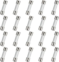 HUAREW T1.6AL250V 20pcs 5x20mm Slow Glass Fuse 1.6A 250V 0.2 x 0.78 Inch Delay Fuses