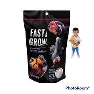 FAST&amp;GROWอาหารปลาทองตราฟาสท์แอนค์โกรว์เม็ดจมน้ำขนาด 1000กรัมโปรตีน 40%