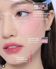 Phấn Má Hồng Đơn Màu 3CE Rose Nude Pure Spring Summer Autumn Winter Rose Dirty Orange Milk Tea Pumpk
