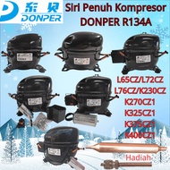 New DONPER R134A Refrigerator & Freezer Compressor L65CZ (1/5HP), L72CZ (1/5HP), L76CZ (1/4HP), K230