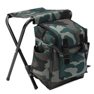 Portable Foldable Fishing Chair Stool Camping Backpack Oudoor Travel Shoulder Sport Tackle Bag Accessories New