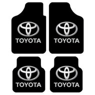 4 chiếc thảm ô tô thảm lót ô tô không mùi chống trượt thảm lót ô tô S cho TOYOTA VIOS Wish Hilux Yar