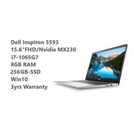 Dell Inspiron 5593 /15.6"FHD /i7-1065G7/ Nvidai MX230/ 8GB RAM/ 256GB-SSD/Win10/3yrsWarranty