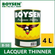 Boysen Lacquer Thinner 4 Liters/1 Gallon • DCA Commercial •
