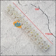 10A PVC Connector Terminal Block Barrier Wire Connector